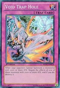 Void Trap Hole REDU-EN076 Unlimited Yu-Gi-Oh card from Return of the Duelist