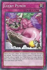 Lucky Punch REDU-EN080 1st Edition Yu-Gi-Oh card from Return of the Duelist