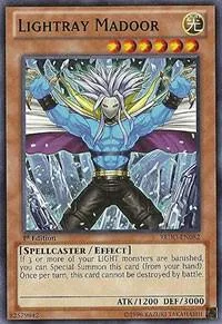 Lightray Madoor REDU-EN082 Unlimited Yu-Gi-Oh card from Return of the Duelist