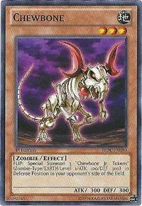 Chewbone REDU-EN090 Yu-Gi-Oh card from Return of the Duelist