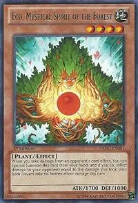 Eco, Mystical Spirit of the Forest REDU-EN091 Unlimited Yu-Gi-Oh card from Return of the Duelist