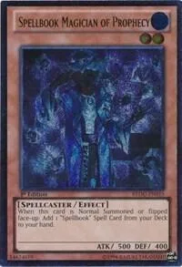 Spellbook Magician of Prophecy Ultimate Rare REDU-EN015 Unlimited Yu-Gi-Oh card from Return of the Duelist