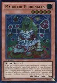 Madolche Puddingcess Ultimate Rare REDU-EN026 1st Edition Yu-Gi-Oh card from Return of the Duelist