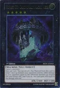 Number 33: Chronomaly Machu Mech Ultimate Rare REDU-EN043 1st Edition Yu-Gi-Oh card from Return of the Duelist