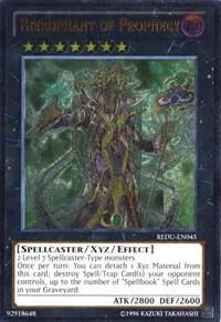 Hierophant of Prophecy Ultimate Rare REDU-EN045 Unlimited Yu-Gi-Oh card from Return of the Duelist