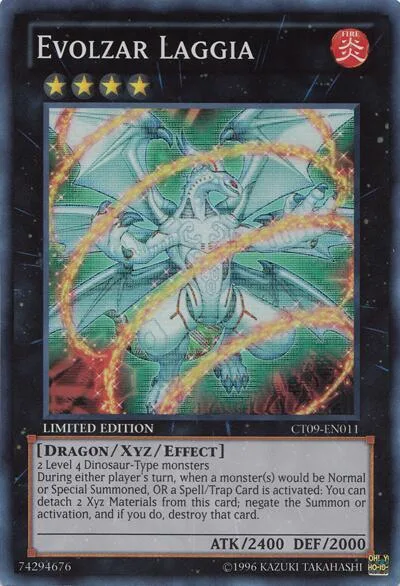 Evolzar Laggia CT09-EN011 Yu-Gi-Oh card from 2012 Collectors Tin