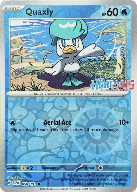 Quaxly #050/191 Reverse Holofoil Pokémon card from Miscellaneous Cards & Products
