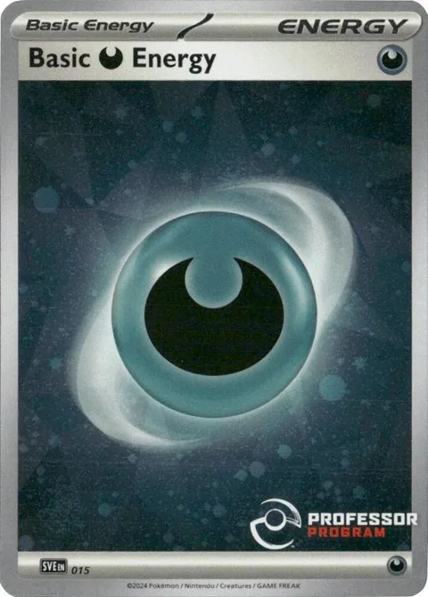 Darkness Energy 2024 #015 Holofoil Pokémon card from Professor Program Promos