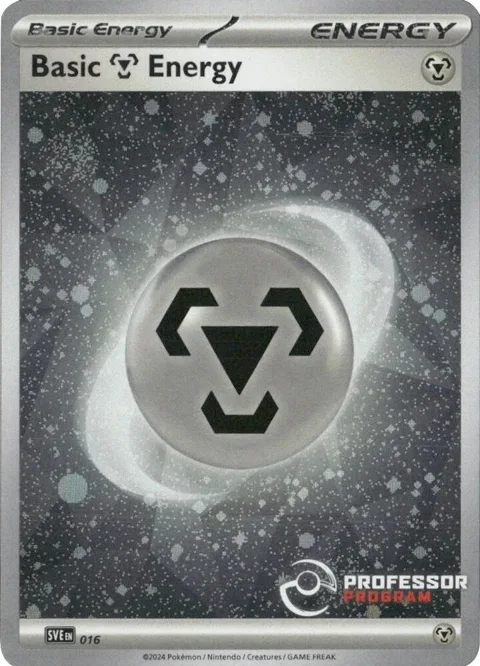 Metal Energy 2024 #016 Holofoil Pokémon card from Professor Program Promos