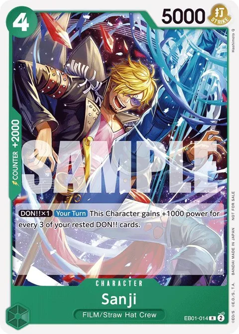 Sanji Tournament Pack 2025 Vol. 1 EB01-014 One Piece card from One Piece Promotion Cards
