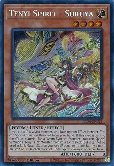 Tenyi Spirit - Suruya SUDA-EN021 Yu-Gi-Oh card from Supreme Darkness