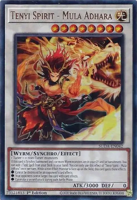 Tenyi Spirit - Mula Adhara SUDA-EN042 Yu-Gi-Oh card from Supreme Darkness