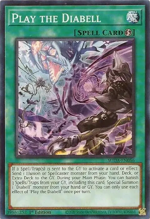 Play the Diabell SUDA-EN056 Yu-Gi-Oh card from Supreme Darkness