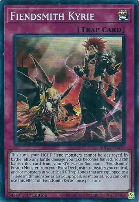 Fiendsmith Kyrie SUDA-EN079 Yu-Gi-Oh card from Supreme Darkness