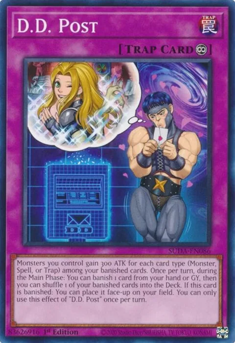 D.D. Post SUDA-EN086 Yu-Gi-Oh card from Supreme Darkness