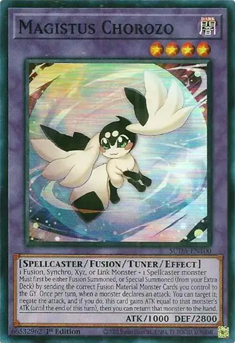 Magistus Chorozo SUDA-EN100 Yu-Gi-Oh card from Supreme Darkness