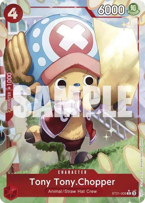 Tony Tony.Chopper Alt Art ST21-008 One Piece card from Starter Deck EX: Gear 5