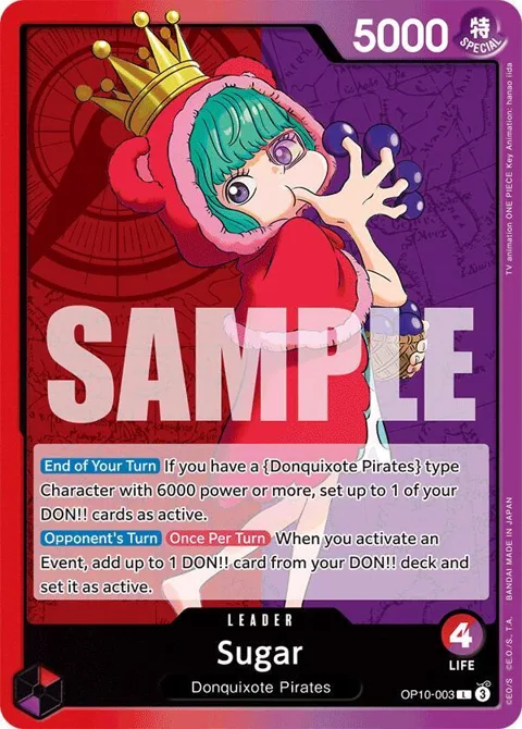 Sugar OP10-003 One Piece card from Royal Blood