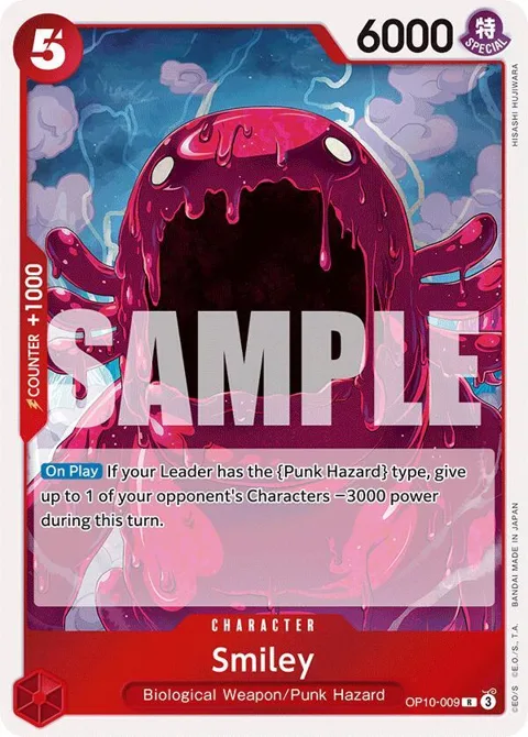 Smiley OP10-009 One Piece card from Royal Blood