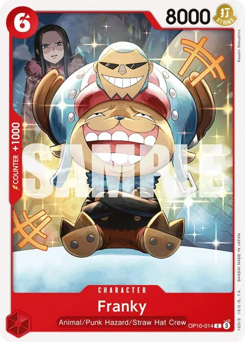 Franky OP10-014 One Piece card from Royal Blood