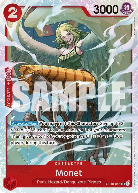 Monet OP10-016 One Piece card from Royal Blood