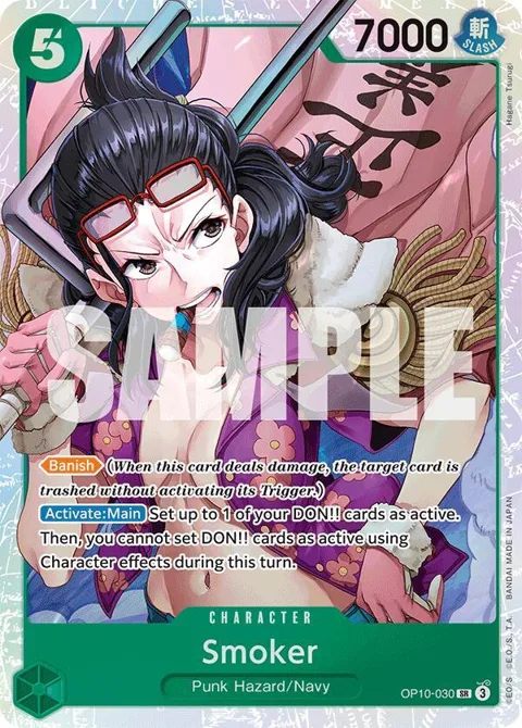 Smoker OP10-030 One Piece card from Royal Blood