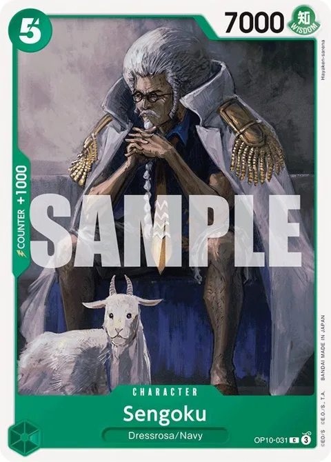 Sengoku OP10-031 One Piece card from Royal Blood