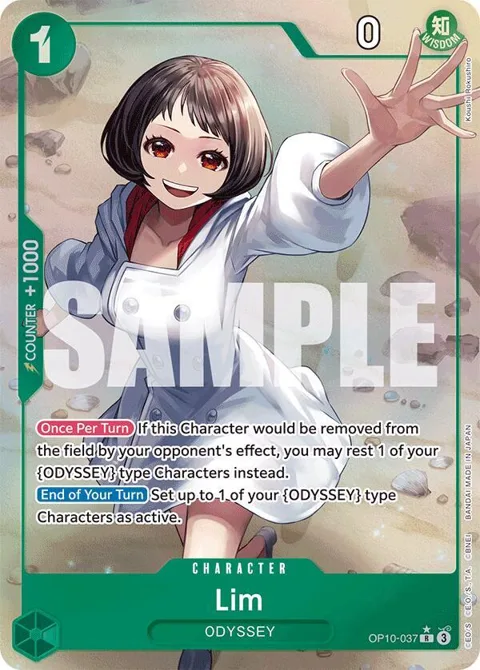 Lim Alt Art OP10-037 One Piece card from Royal Blood