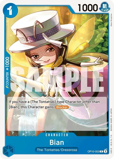 Bian OP10-053 One Piece card from Royal Blood