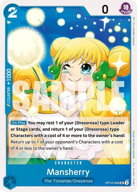 Mansherry OP10-056 One Piece card from Royal Blood