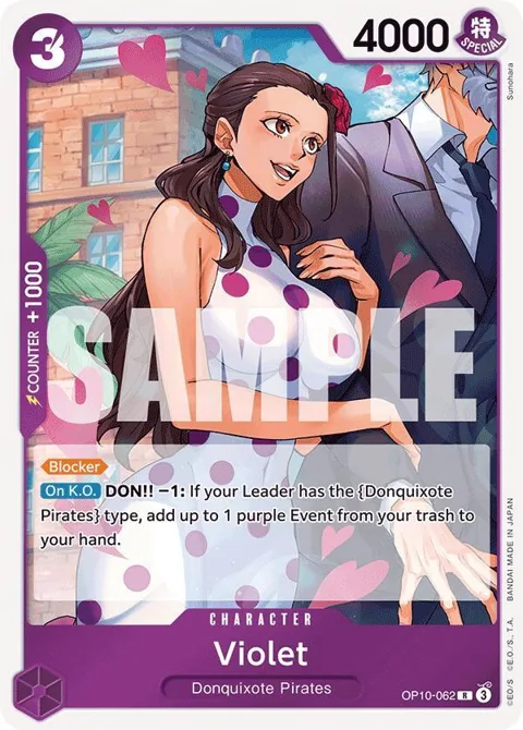 Violet OP10-062 One Piece card from Royal Blood