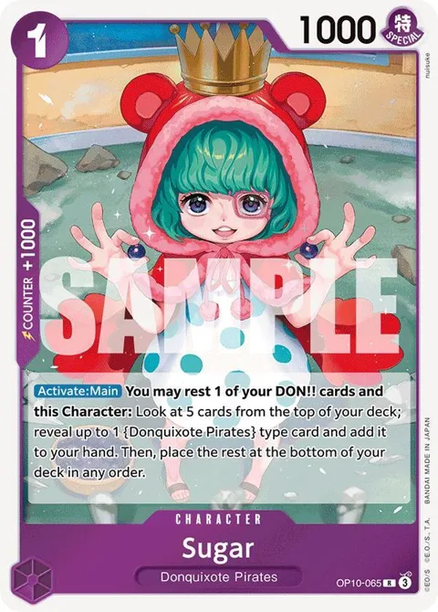 Sugar OP10-065 One Piece card from Royal Blood