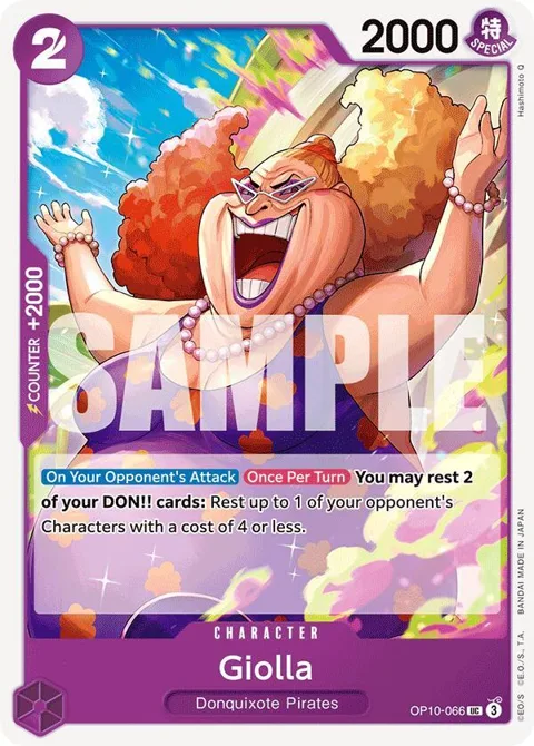 Giolla OP10-066 One Piece card from Royal Blood