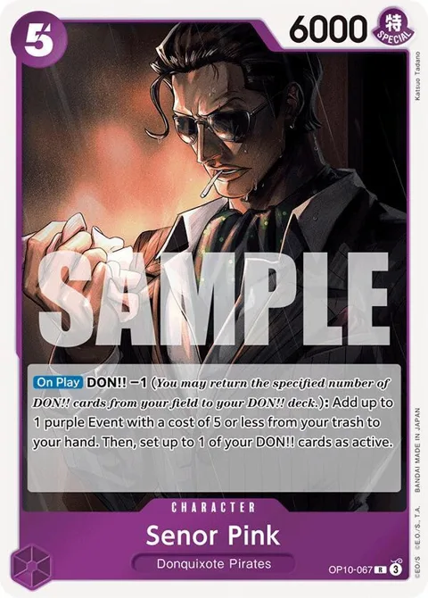 Senor Pink OP10-067 One Piece card from Royal Blood