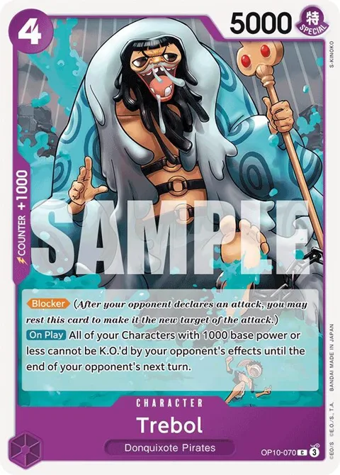 Trebol OP10-070 One Piece card from Royal Blood