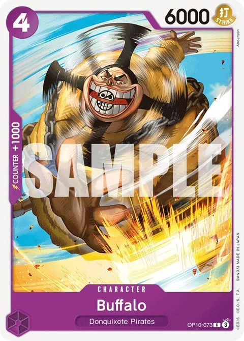 Buffalo OP10-073 One Piece card from Royal Blood