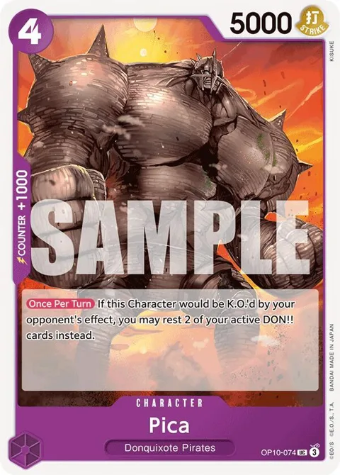 Pica OP10-074 One Piece card from Royal Blood