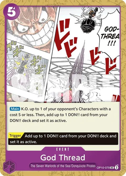 God Thread OP10-079 One Piece card from Royal Blood