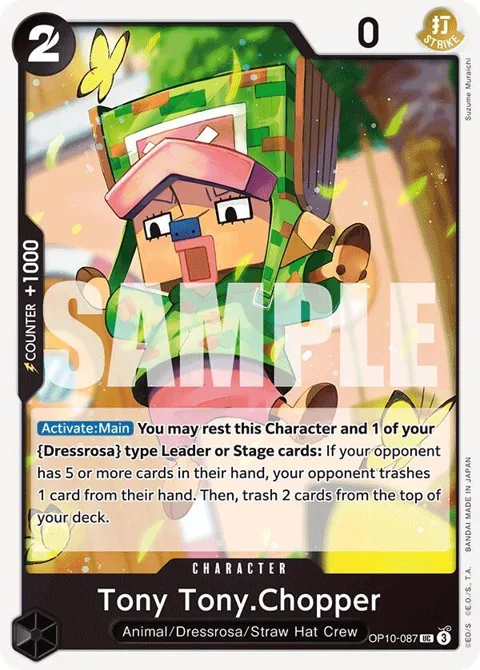 Tony Tony.Chopper OP10-087 One Piece card from Royal Blood