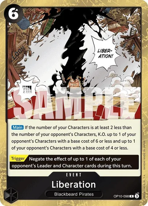 Liberation OP10-098 One Piece card from Royal Blood