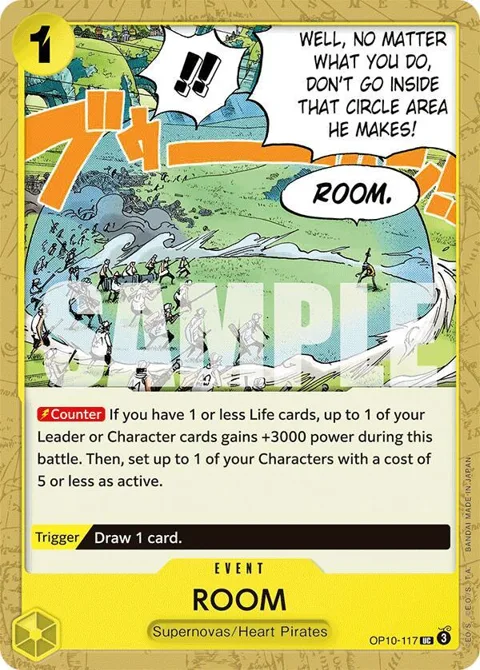 ROOM OP10-117 One Piece card from Royal Blood