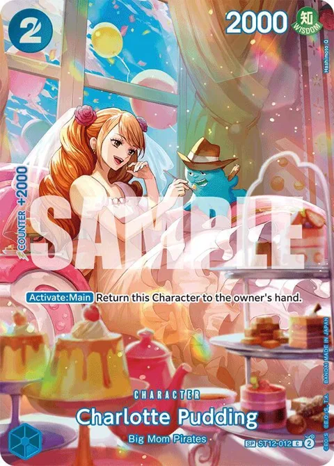 Charlotte Pudding SP ST12-012 One Piece card from Royal Blood
