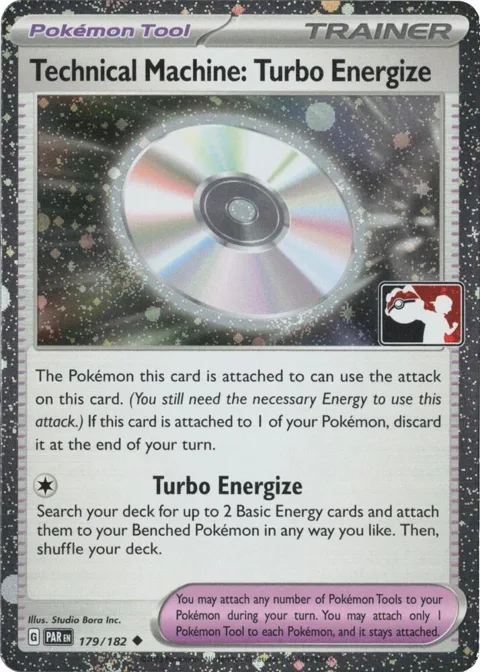 Technical Machine: Turbo Energize - 179/182 Cosmos Holo #179/182 Holofoil Pokémon card from Prize Pack Series Cards