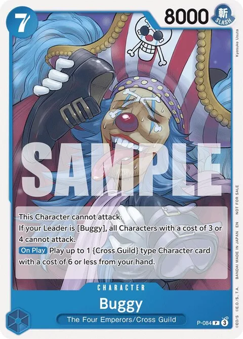 Buggy OP10 Release Event P-084 One Piece card from One Piece Promotion Cards