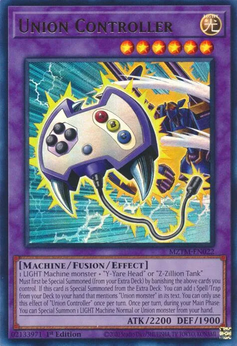 Union Controller MZTM-EN022 Yu-Gi-Oh card from Maze of the Master