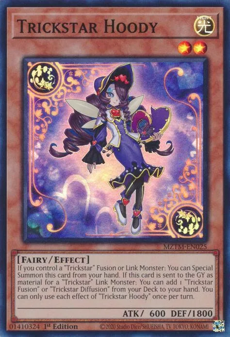 Trickstar Hoody MZTM-EN025 Yu-Gi-Oh card from Maze of the Master