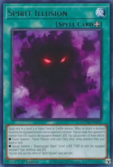 Spirit Illusion MZTM-EN034 Yu-Gi-Oh card from Maze of the Master