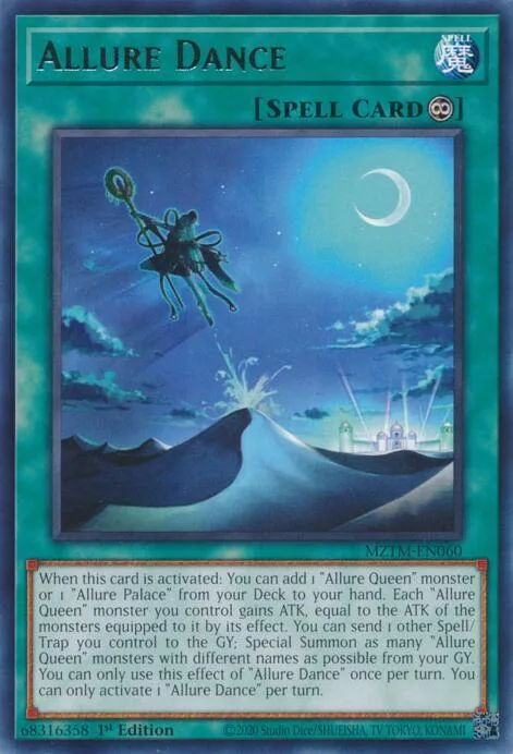 Allure Dance MZTM-EN060 Yu-Gi-Oh card from Maze of the Master