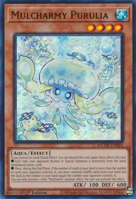 Mulcharmy Purulia MZTM-EN083 Yu-Gi-Oh card from Maze of the Master