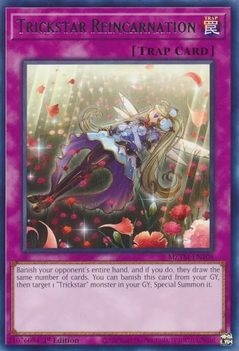 Trickstar Reincarnation MZTM-EN108 Yu-Gi-Oh card from Maze of the Master